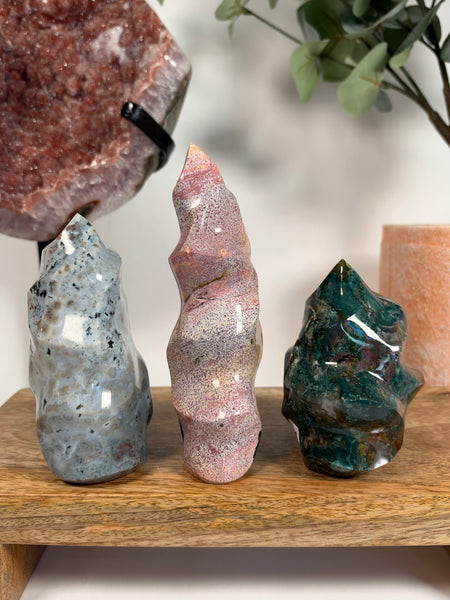 Sea Jasper Flames - you pick