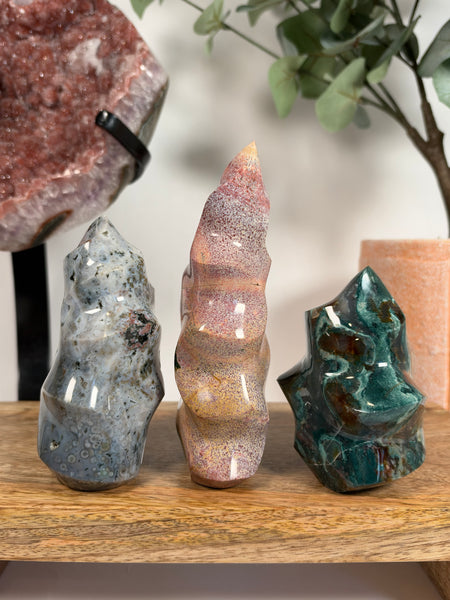 Sea Jasper Flames - you pick