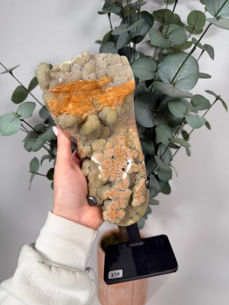 Mint Druzy x Peach Jasper - 270