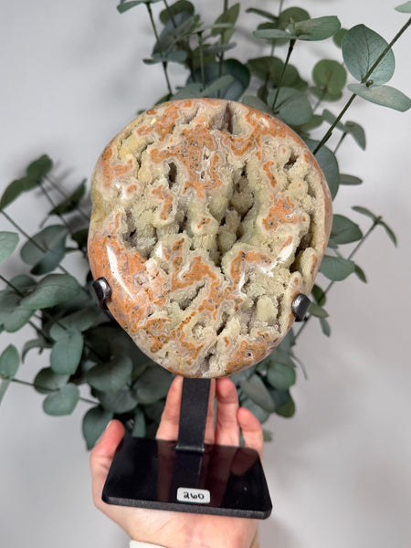 Mint Druzy x Peach Jasper - 260