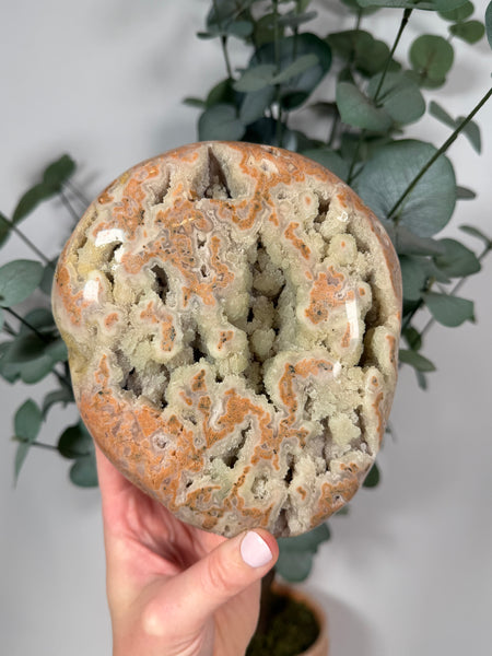 Mint Druzy x Peach Jasper - 260