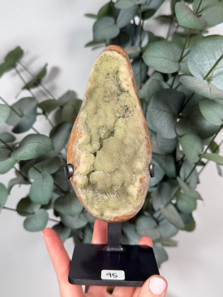 Mint Druzy x Peach Jasper - 95
