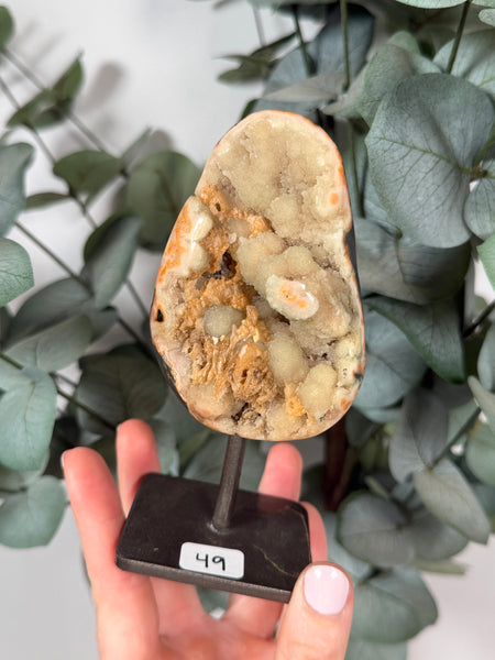 Mint Druzy x Peach Jasper - 49