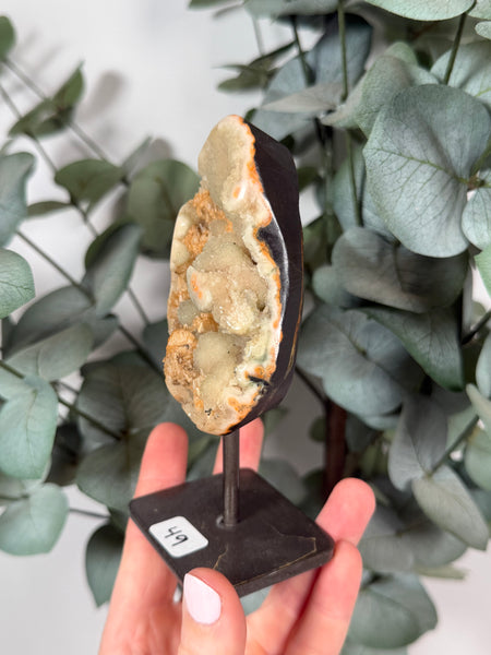 Mint Druzy x Peach Jasper - 49