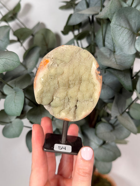 Mint Druzy x Peach Jasper - 54