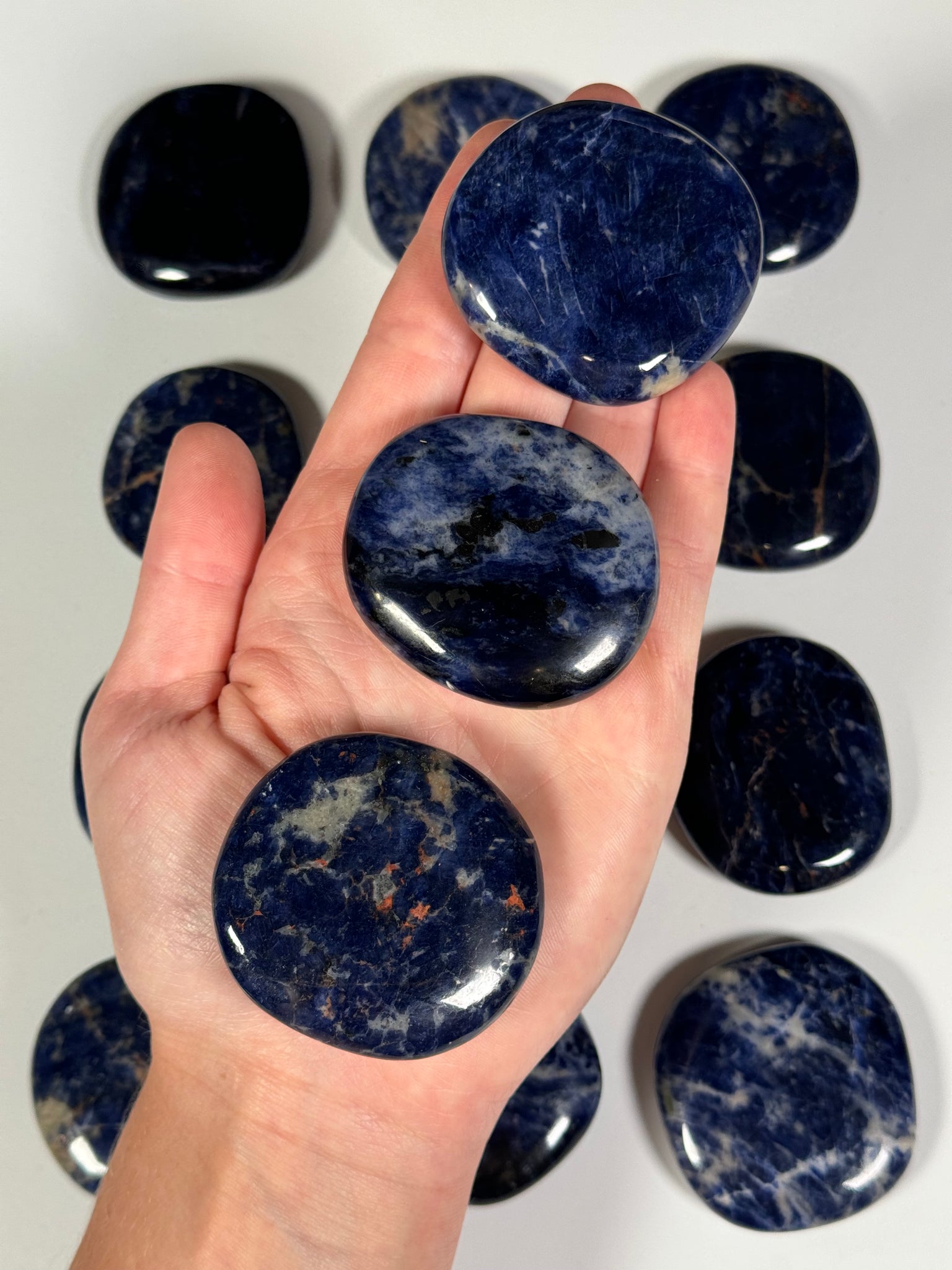 Sodalite Flat Stone