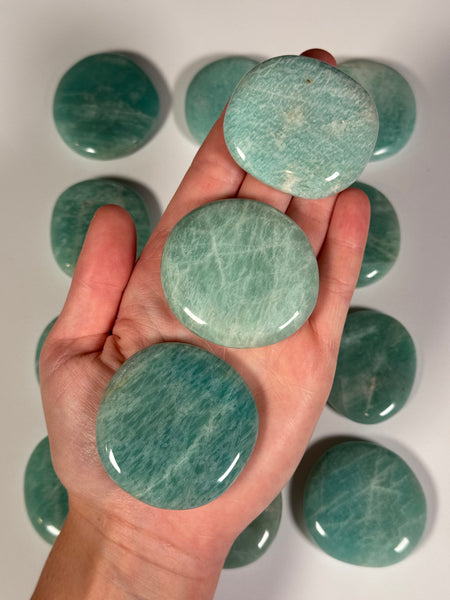 Amazonite Flat Stone