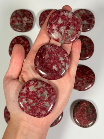 Thulite Flat Stone