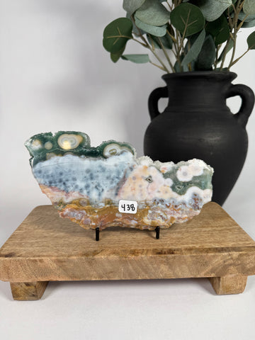 8th Vein Ocean Jasper Slab - 438