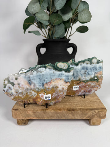 8th Vein Ocean Jasper Slabs - you pick