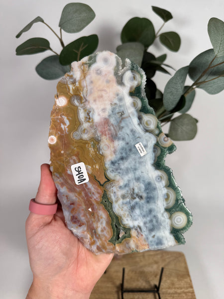 8th Vein Ocean Jasper Slabs - you pick