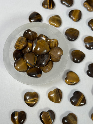 Tigers Eye Heart - mystery