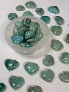 Amazonite Heart - mystery
