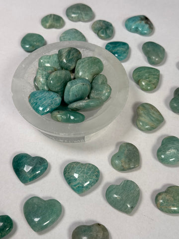 Amazonite Heart - mystery