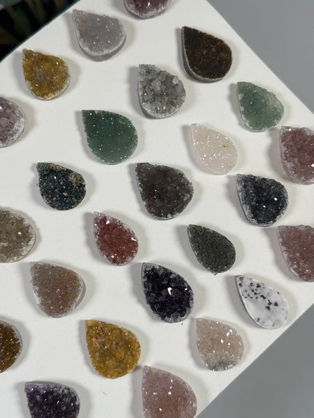 Druzy Tear Drop - mystery