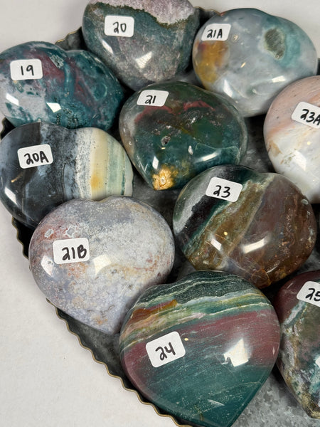 Sea Jasper Hearts - mystery