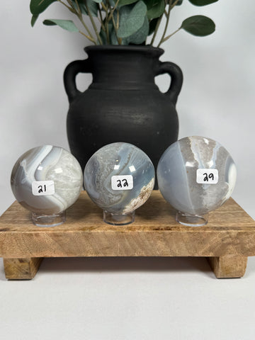 Agate Spheres - you pick