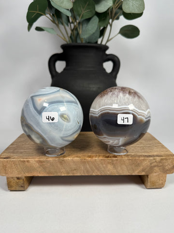 Agate Spheres - you pick