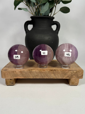 Fluorite Spheres - you pick