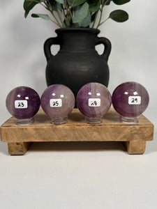 Fluorite Spheres - you pick