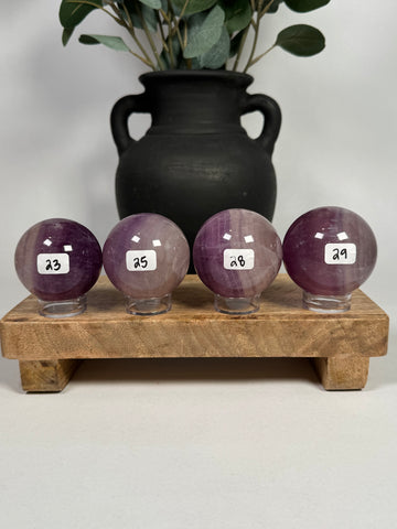 Fluorite Spheres - you pick