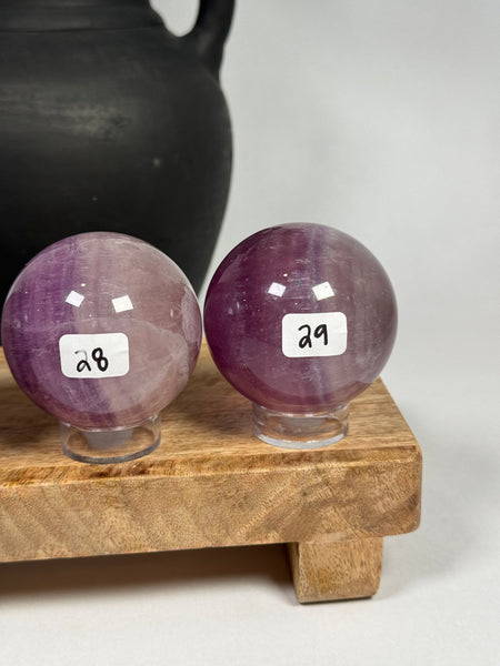 Fluorite Spheres - you pick