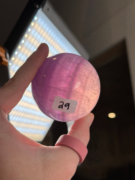 Fluorite Spheres - you pick