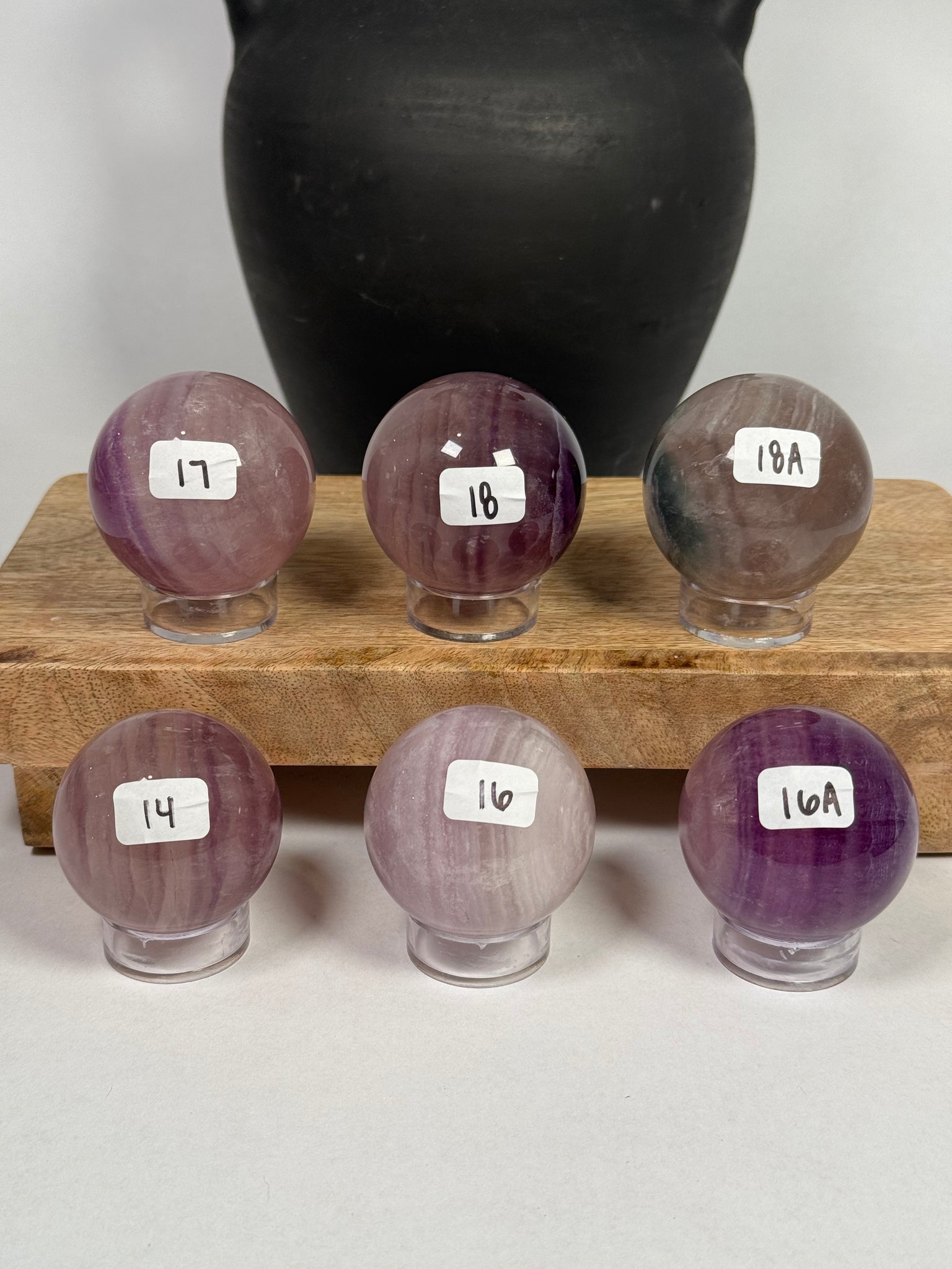 Fluorite Spheres - you pick