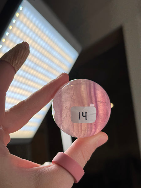 Fluorite Spheres - you pick