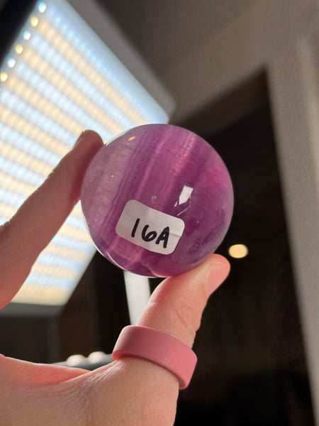 Fluorite Spheres - you pick