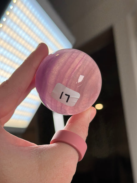 Fluorite Spheres - you pick