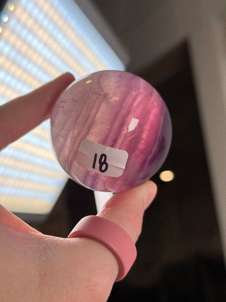 Fluorite Spheres - you pick