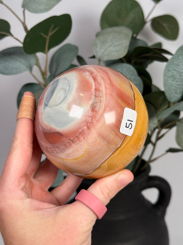 Polychrome Jasper Sphere - 51