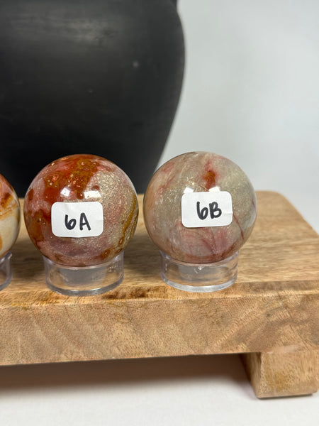 Polychrome Jasper Spheres - you pick
