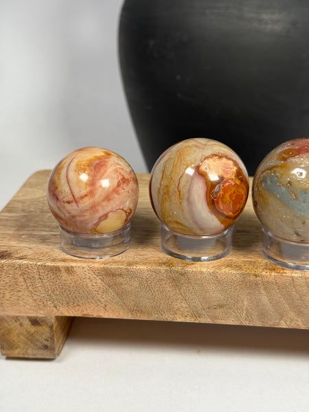 Polychrome Jasper Spheres - you pick
