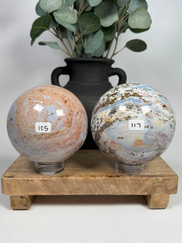 Sea Jasper Spheres - you pick