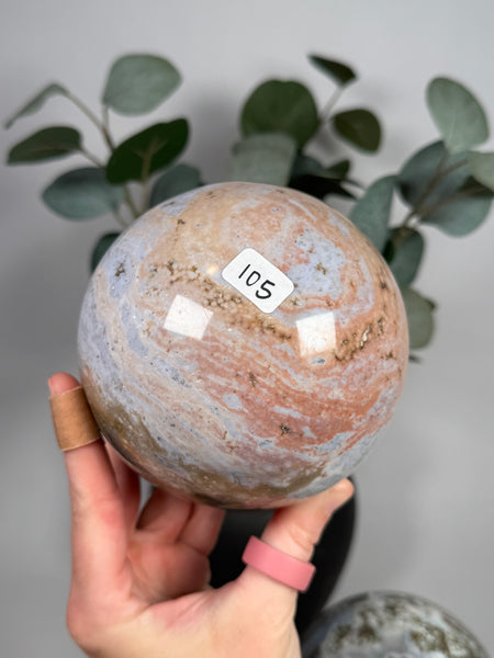Sea Jasper Spheres - you pick