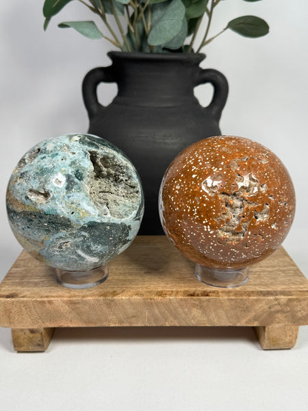 Sea Jasper Spheres - you pick