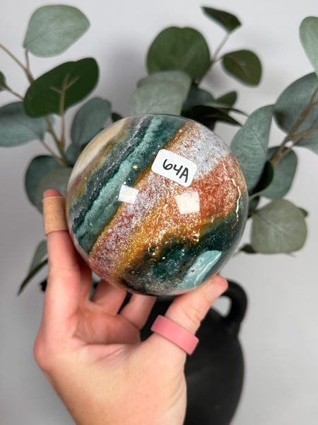 Sea Jasper Spheres - you pick