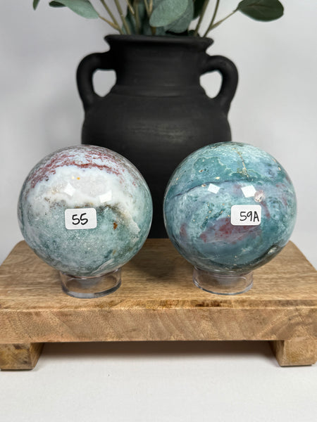 Sea Jasper Spheres - you pick