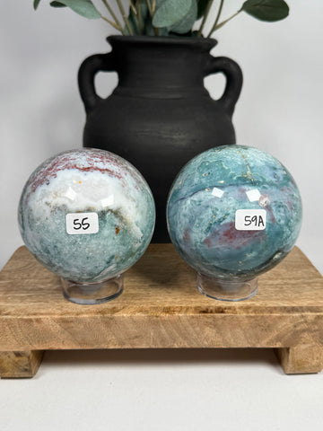 Sea Jasper Spheres - you pick
