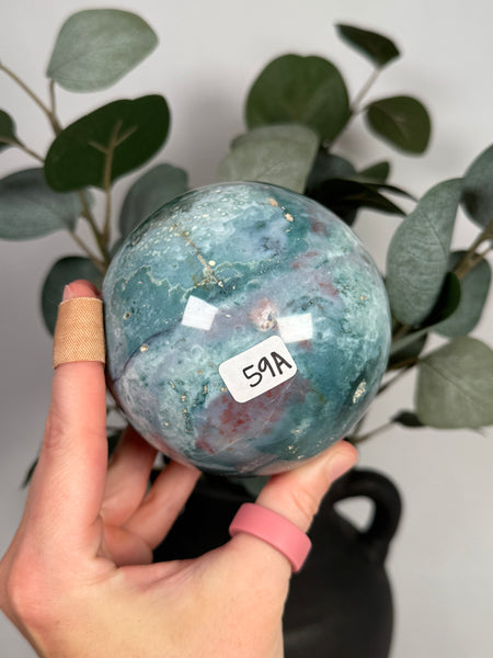 Sea Jasper Spheres - you pick