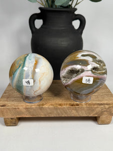 Sea Jasper Spheres - you pick