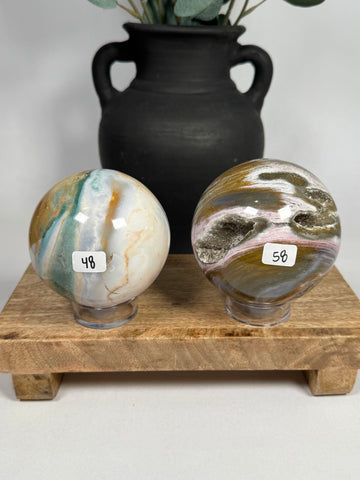 Sea Jasper Spheres - you pick