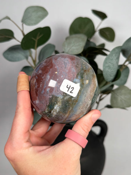 Sea Jasper Spheres - you pick