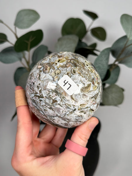 Sea Jasper Spheres - you pick