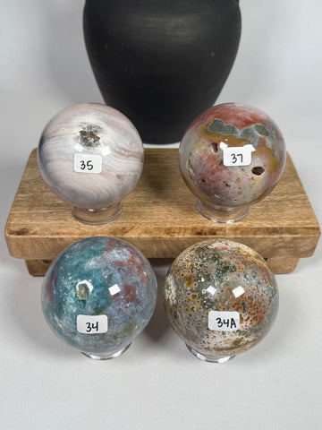 Sea Jasper Spheres - you pick
