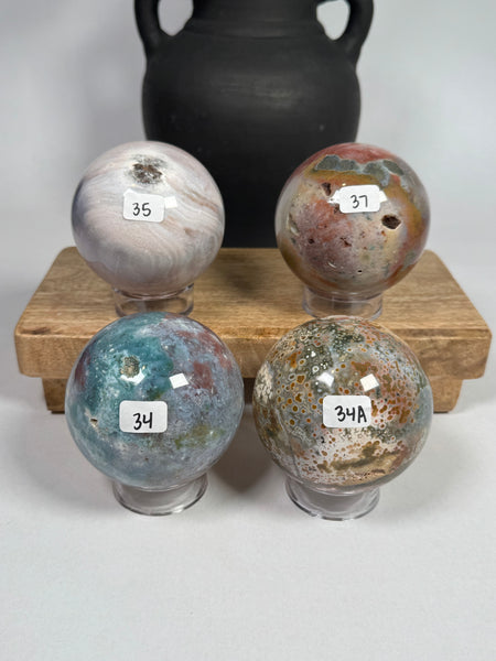 Sea Jasper Spheres - you pick