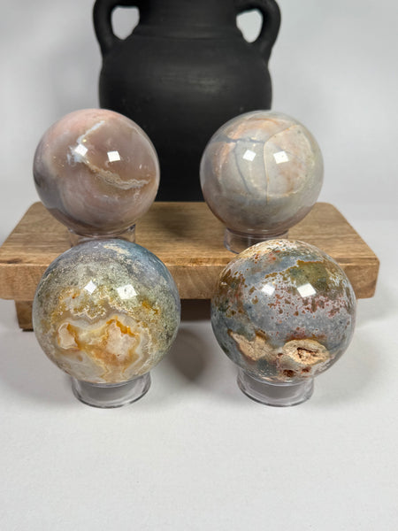 Sea Jasper Spheres - you pick