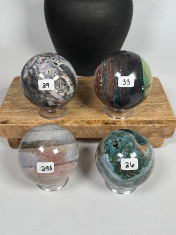 Sea Jasper Spheres - you pick